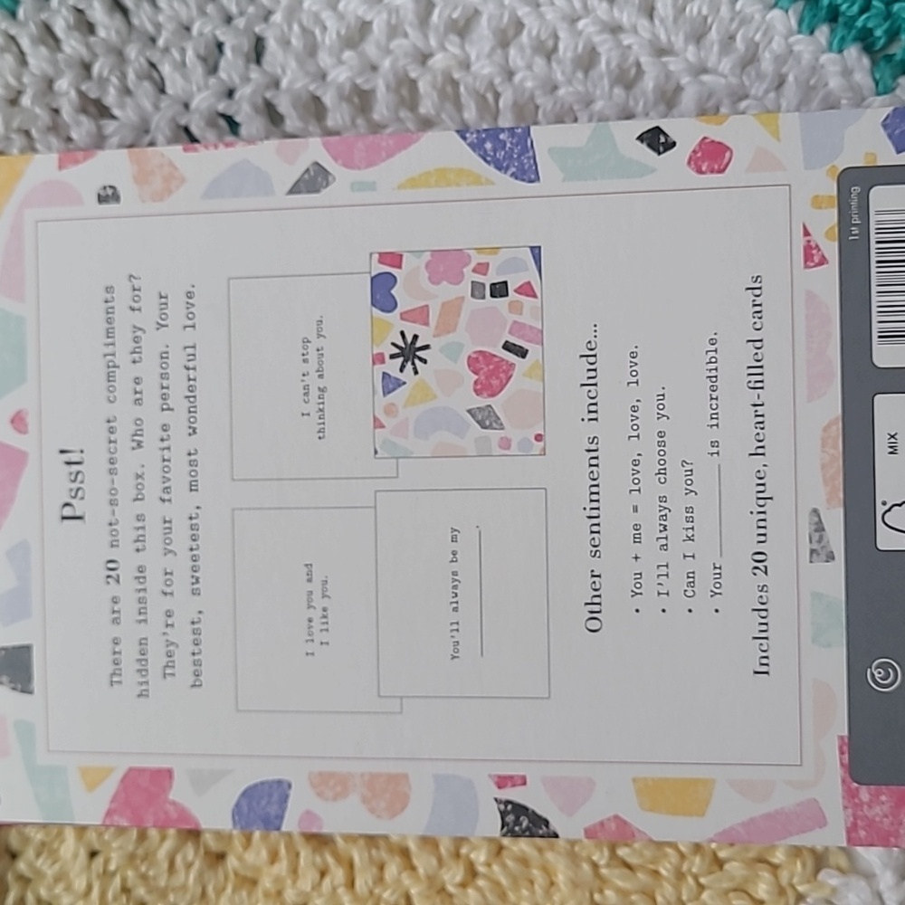 Colorful Compliment Card Set - Picture 4 of 4